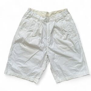 Maharishi White Cargo Shorts